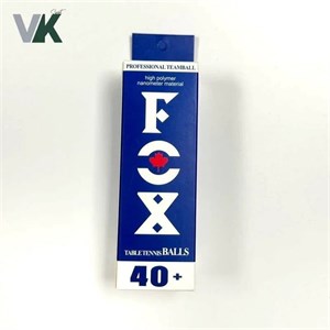 توپ پینگ پنگ برند FOX پنج ستاره جعبه آبی شناسه 10100554