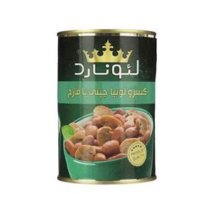 کنسرو لوبیا چیتی با قارچ لئونارد وزن 420 گرم Leonard Backed Beans And Mushroom Canned 420 gr