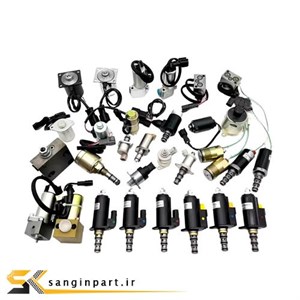 شیر برقی بیل مکانیکی کوماتسو PC200-7