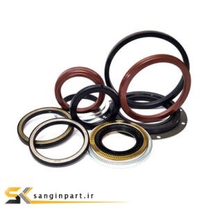 کاسه‌ نمد چرخ و سیل کروپ چرخ بیل مکانیکی هیوندا 290LC-7