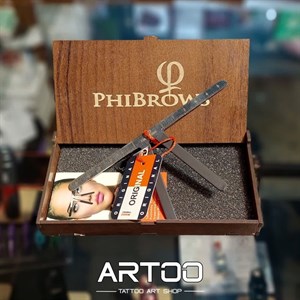 خطکش فلزی تی PHI