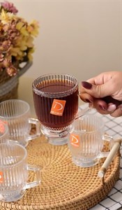فنجان دسته دار دربسته 6عددی برند دلی