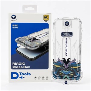 گلس لیتو Lito آیفون 16 مدل Magic Box با پنل نصب آسان