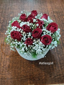 باکس گل رز طرح پارمیس