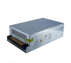 منبع تغذیه آداپتور سوئیچینگ 48 ولت 10 آمپر فن دار مدل HZS-480-48 سایز بزرگ