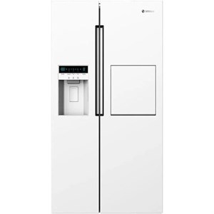 یخچال و فریزر ساید بای ساید 27 فوت اسنوا مدل S1DI-S110-W (پس کرایه)