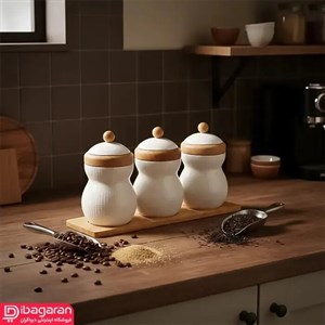 جا ادویه چوب چینی ریور 3 عددی مدل 14-8585