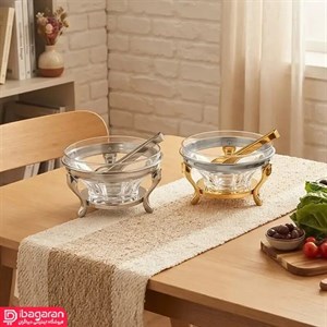 سوفله سالاد خوری سافینوکس مدل الماس SDM003 