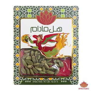 هل سبز دانه درشت 5 گرمی درجه یک مادام