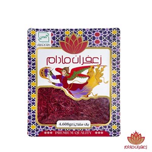 زعفران سرگل یک مثقال طرح پاکتی مادام