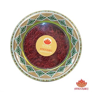 زعفران سوپر نگین 3 گرم طرح خاتم مادام