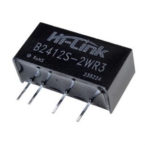 مبدل DC به DC ایزوله 24V به 12V 2W