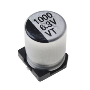 خازن الکترولیت SMD 1000 میکروفاراد 6.3 ولت