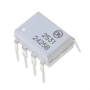 آی سی اپتو ماسفت HCPL2531M پکیج DIP-8 ON Semiconductor