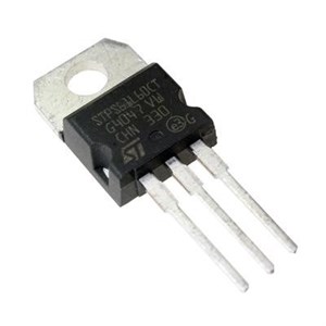 دیود شاتکی STPS61L60CT دوگانه 60 آمپر 60 ولت