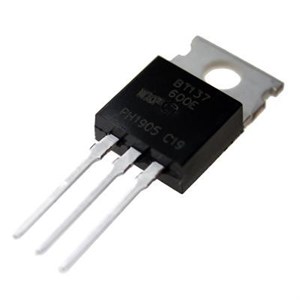 ترایاک BT137-600E، 8A، 600V، TO-220AB