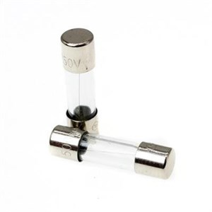 فیوز شیشه ای 500mA 250V سایز 5x20mm