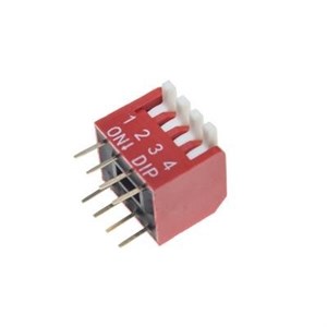 دیپ سوئیچ 4 تایی پیانویی DIP-8 Non-Brand