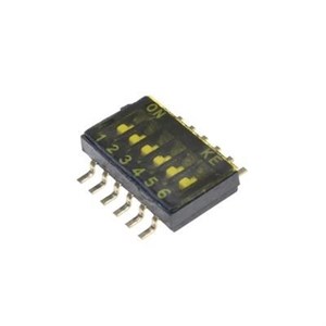 دیپ سوئیچ 6 تایی SMD گام 1.27mm CIT