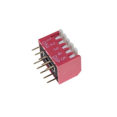 دیپ سوئیچ 5 تایی پیانویی SPST SDIP-10