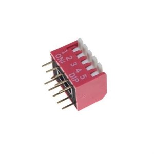 دیپ سوئیچ 5 تایی پیانویی SPST SDIP-10