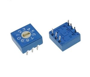 سوئیچ روتاری BCD 0-9 کددار SMD