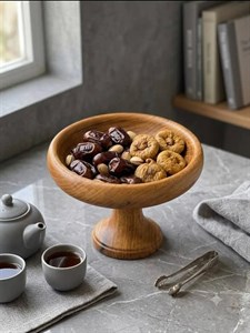 شکلات خوری بدون در چوب گردو کد 1618