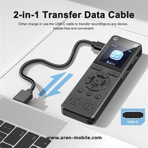 ضبط کننده صدای Holyask 128GB