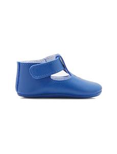 کفش چرم چسبی نوزادی پسرانه Mais - جاکادی Baby Boys Leather Velcro Fastening Shoes Mais - Jacadi