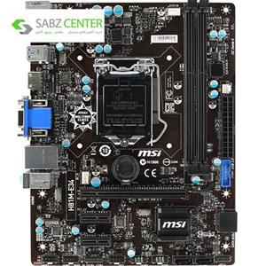 مادربرد ام اس آی مدل H81M-E34 MSI H81M-E34 Motherboard