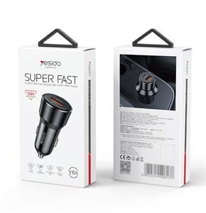 شارژر فندکی 50 وات یسیدو مدل Y64