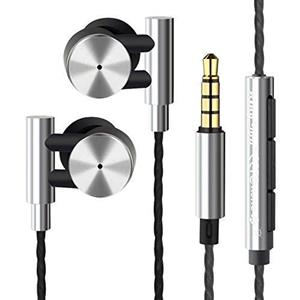 هندزفری هدست هدفون Earbuds KingYou Earbuds Wired in Ear Headphones Extra Bass Noise-Isolating Earphones with Microphone and Volume Control for iPhone iPad iPod Android Smartphones MP3 Player Tablet Laptop