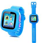 (Kids Smart Watch Game Smart Watch with Puzzle Games Toys Camera Pedometer Alarm Clock Calculator Calories Recorder Calendar Birthday Learning Toys Boys Girls(Blue