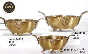 میوه خوری گرد 3 پایه کوتاه 