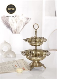 خرما خوری گرد 2 طبقه
