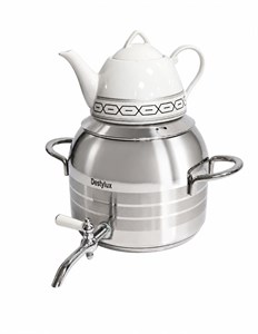 کتری و قوری استیل شیردار دستیلوکس مدل503