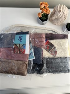 دستمال ۳عددی پتویی اقتصادی