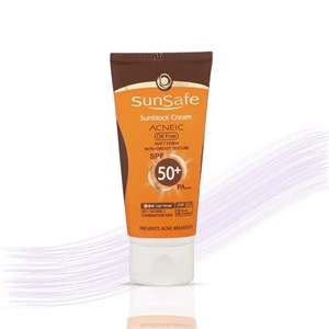 کرم ضدآفتاب سان‌ سیف رنگی آنتی‌ آکنه SPF50