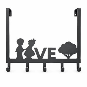 آویز لباس مدل پشت دری LOVE