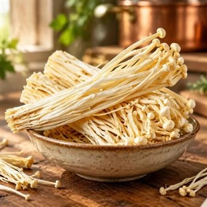 قارچ انوکی خشک | Enoki Mushroom