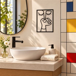 دیوارکوب مدل چهره