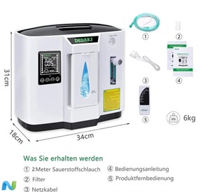 دستگاه تصفیه اکسیژن DEDAKJ مدل G254G
