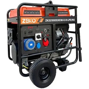 موتور برق  ۲۲ کاوا سه گانه سوز سه فاز ریموت استارت مدل ZK22900DXEW-E-R-LPG/NG