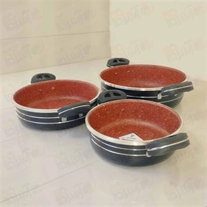 سرویس ماهیتابه 3 پارچه گرانیتی