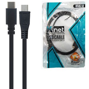 کابل Type C به Micro USB کی نت 1.5 متری K-C521