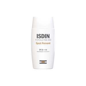 ضد آفتاب پیشگیری از لک Spot Prevent ایزدین Fotoultra 100 Spot Prevent SPF 50+ ISDIN حجم 50ml