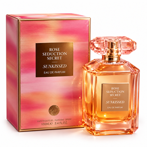 عطر ادکلن زنانه ویکتوریا سکرت بامب شل ساندرنچد فراگرنس ورد Rose Seduction Secret Sunkissed حجم100میل