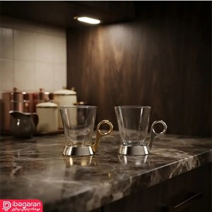 لیوان انگاره 6 عددی سافینوکس مدل حلقه نگین CM004