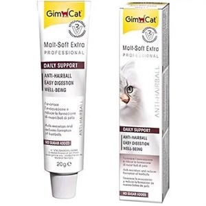 خمیر مالت گربه جیم کت مدل Malt-Soft Extra Professional وزن ۲۰ گرم