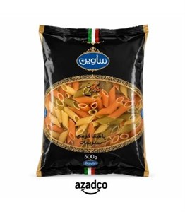 ماکارونی فرمی پنه ریگاته سبزیجات 500 گرمی ساوین